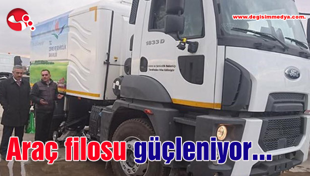 Araç filosu güçleniyor...