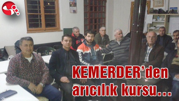 KEMERDER'den arıcılık kursu...