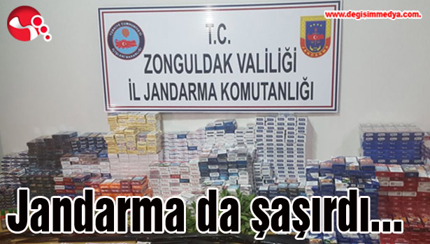 Jandarma bile şaşırdı...