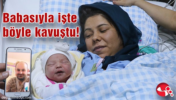 Babasıyla işte böyle kavuştu!