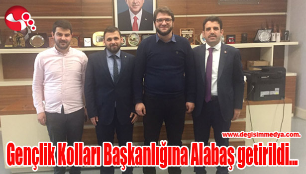 Gençlik Kolları Başkanlığına Alabaş getirildi...