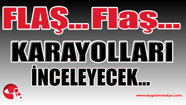 Karayolları İnceleyecek...