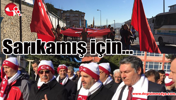 Sarıkamış için yürüdüler...
