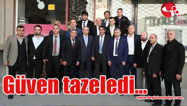 Güven tazeledi...