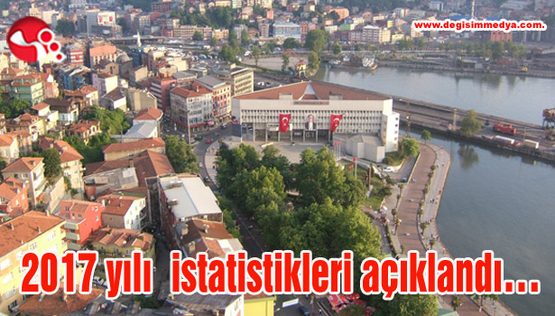 2017 yılı istatistikleri açıklandı...