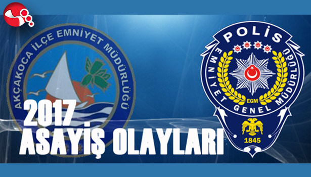 Akçakoca'da asayiş iyi yolda