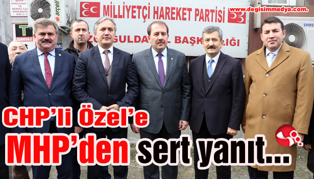 CHP'li Özel'e MHP'den sert yanıt;...