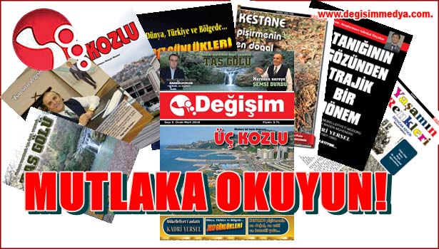 Değişim Dergi'yi mutlaka okuyun!