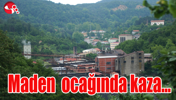 Maden ocağında kaza...