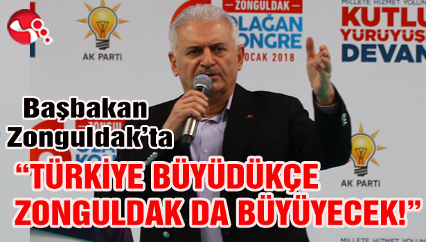 Başbakan Binali Yıldırım Zonguldak'ta...