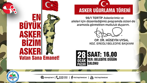 'EN BÜYÜK ASKER, BİZİM ASKER'