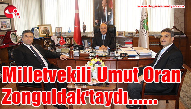 Milletvekili Umut Oran Zonguldak'taydı...
