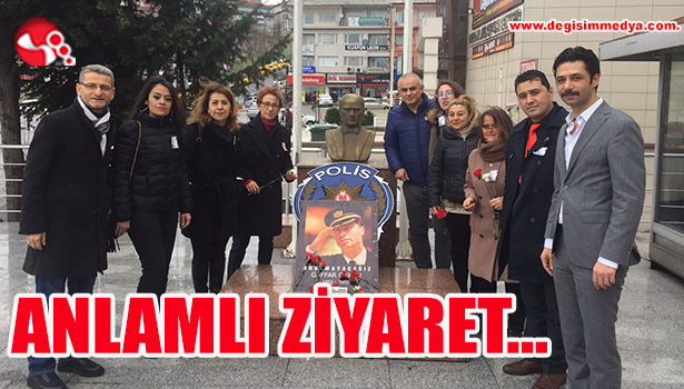 EMNİYETE ANLAMLI ZİYARET...