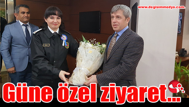 Gümrükçüler, Vali Çınar'ı ziyaret etti...