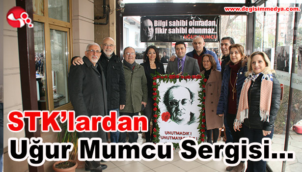 STK'lardan Uğur Mumcu Sergisi...
