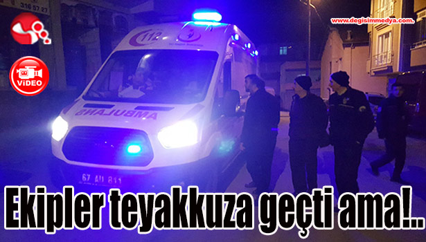 Ekipler teyakkuza geçti ama!...