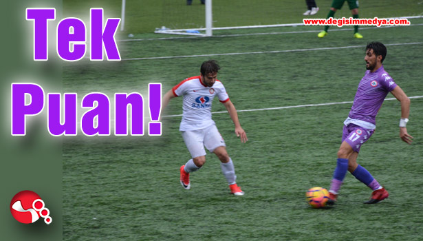 Bartın deplasmanından tek puan!