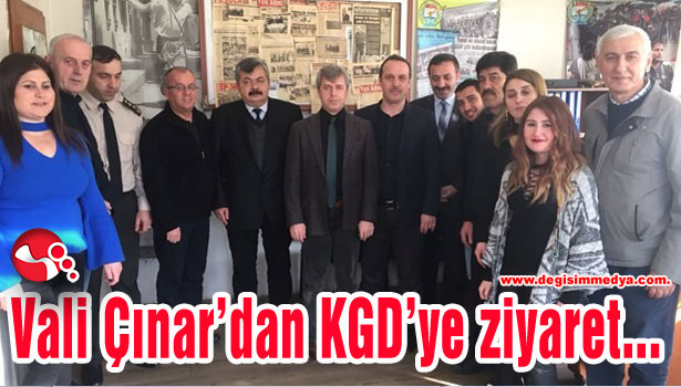 Vali Çınar'dan KGD'ye ziyaret ...