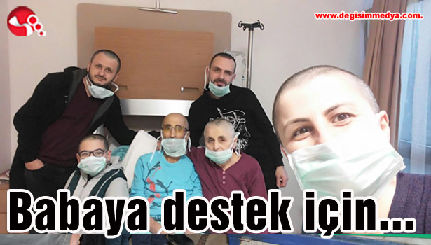 Babaya destek için...
