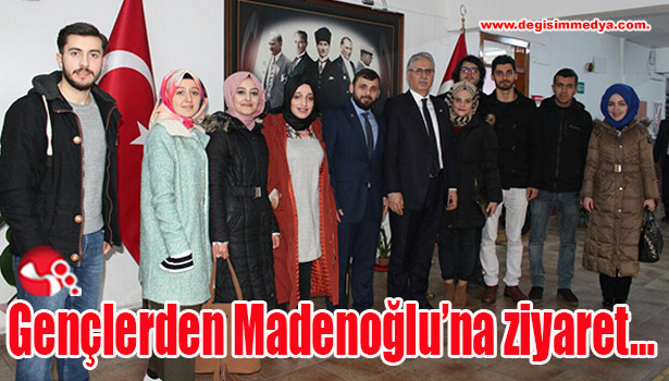 Gençlerden Madenoğlu'na ziyaret...