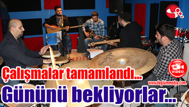 Çalışmalar tamamlandı... Gününü bekliyorlar...