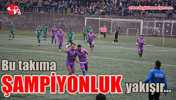 Bu takıma ŞAMPİYONLUK yakışır...