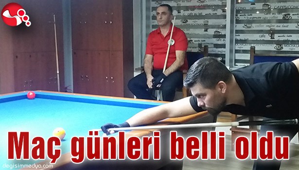 Maç günleri belli oldu