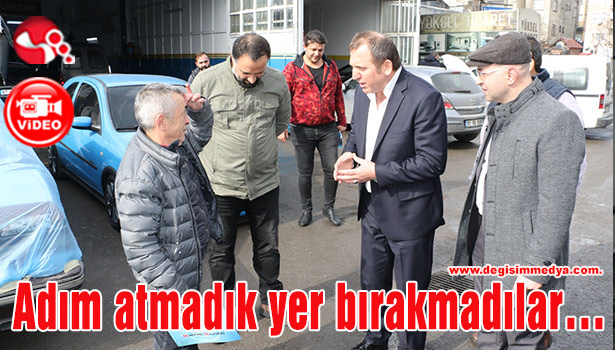 Özcan ve ekibi adım atmadık yer bırakmadılar...