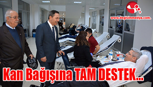 Kan Bağışına TAM DESTEK...