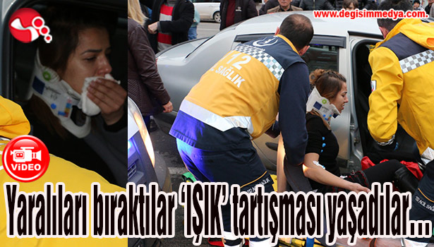 Yaralıları bıraktılar 'IŞIK' tartışması yaşadılar...