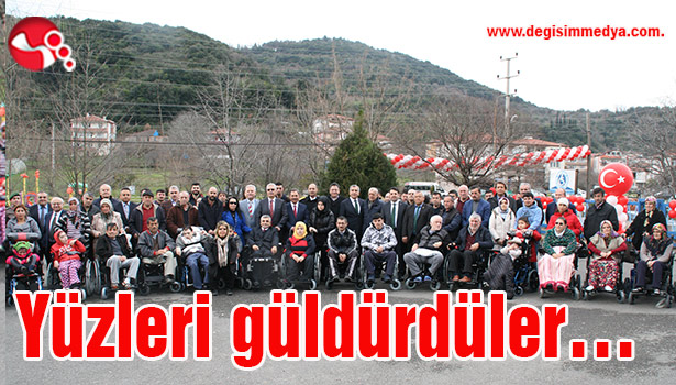 Yüzleri güldürdüler...