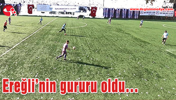 Ereğli'nin gururu oldu... Genç yetenek Milli takımda...