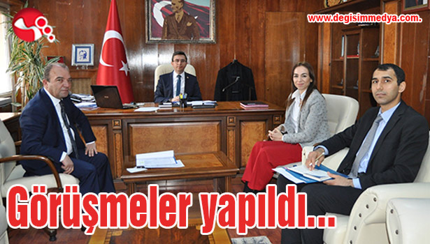 Görüşmeler yapıldı...
