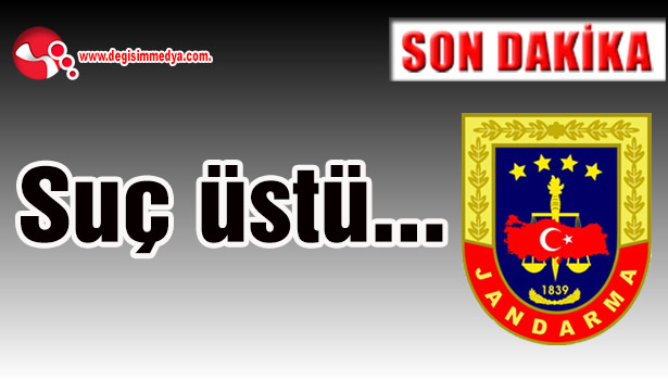 Suç üstü yakalandı...