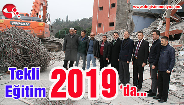 Tekli eğitim 2019'da...