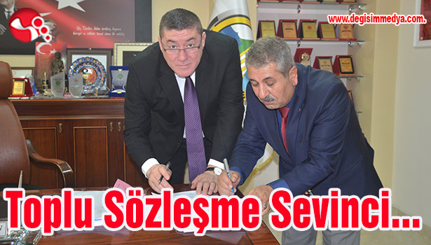 Toplu Sözleşme Sevinci...