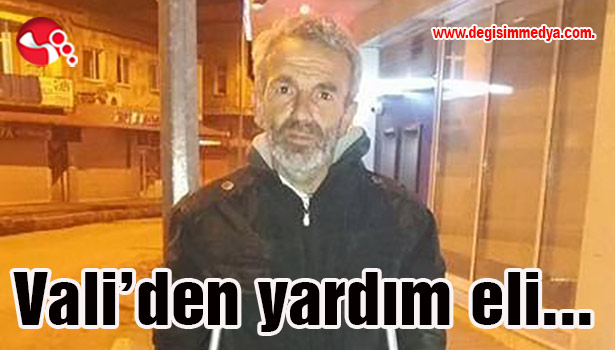 Vali'den yardım eli...