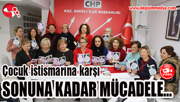 Çocuk istismarına karşı SONUNA KADAR MÜCADELE...