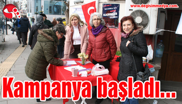 Kampanya başladı...