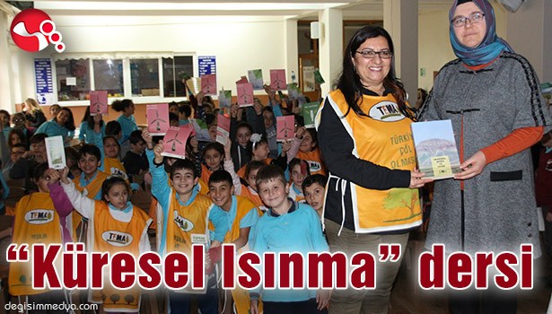 Çocuklara "Küresel Isınma" dersi
