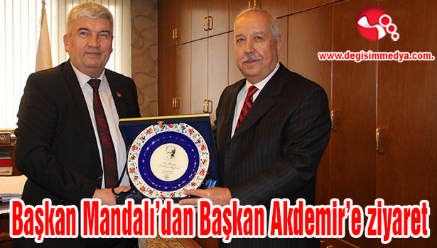 Başkan Mandalı'dan Başkan Akdemir'e ziyaret