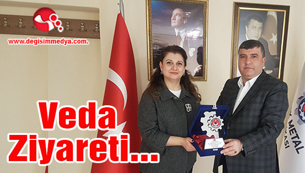 Veda Ziyaretinde Bulundu...