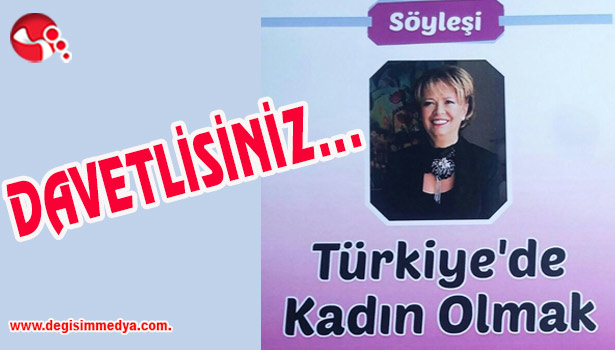 Önay Alpago anlatacak: "Türkiye'de Kadın Olmak..."