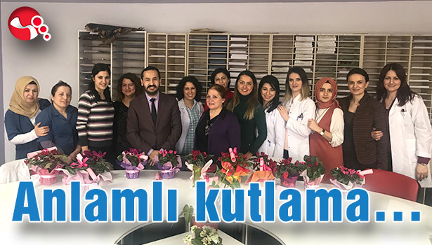 Anlamlı kutlama...