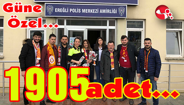 Güne Özel... 1905 adet çiçek ve atkı...