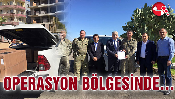 OPERASYON BÖLGESİNDE......