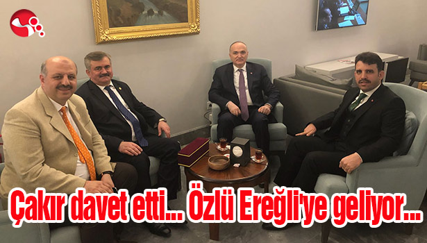 Çakır Davet etti... Özlü Ereğli'ye geliyor...