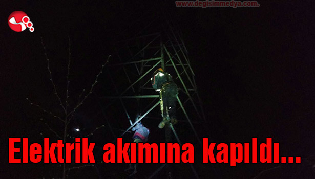 Elektrik akımın kapıldı...