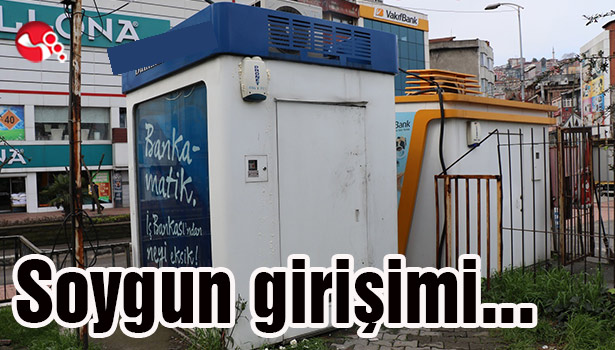 Soygun girişimi...