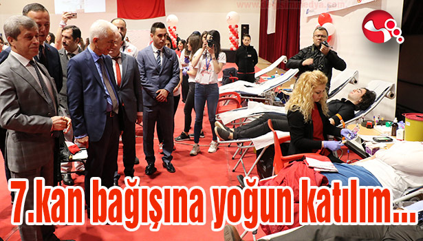 "Kampüsün kanında hayat var..."kan bağışına yoğun katılım...